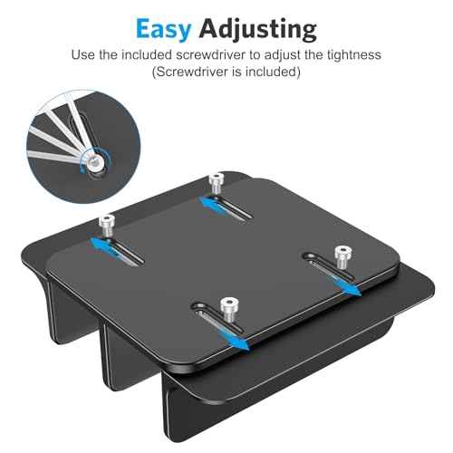 Dual Vertical Desk Laptop Stand Holder