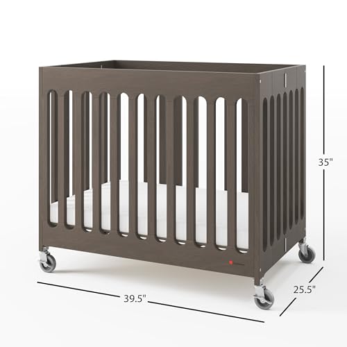 Boutique Folding Hotel Crib and Sheet Bundle