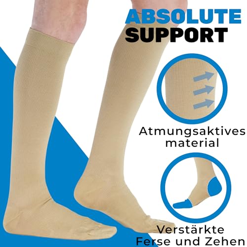 Cotton Knee High Compression Socks 20