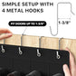 24 Pockets Clear Over the Door Shoe Organizer