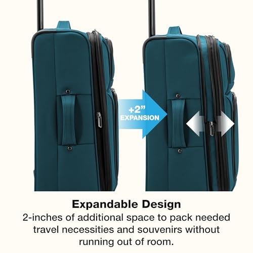 Anzio Softside Expandable Luggage with Spinner Wheels