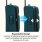 Anzio Softside Expandable Luggage with Spinner Wheels