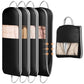 4 Pack 54" Garment Bags for Hanging Clothes (4 Count)