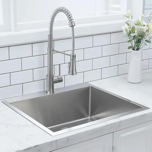 22x18 Inch Drop in Kitchen Sink