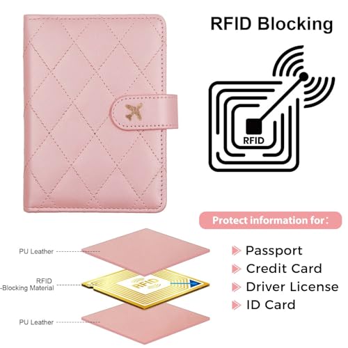 Premium Leather Passport Holder Covers Case