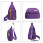 Small Sling Bag For Women Men Casual Crossbody Sling Backpack