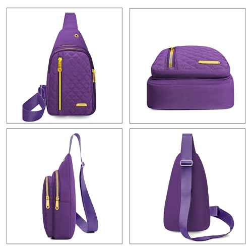 Small Sling Bag For Women Men Casual Crossbody Sling Backpack