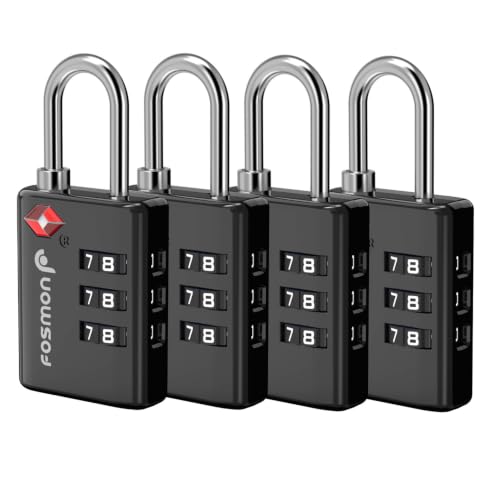 TSA Approved Luggage Locks (4 Count)