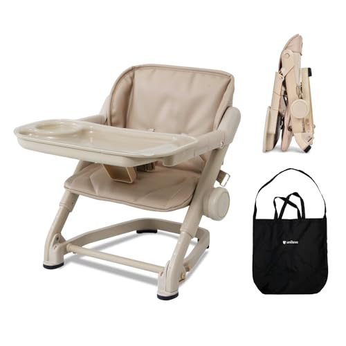 Feed Me 3-in-1 Travel High Chair Booster Seat - Milk Tea