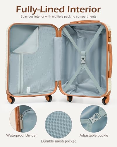 Luggage Sets with Spinner Wheels (3 Count)