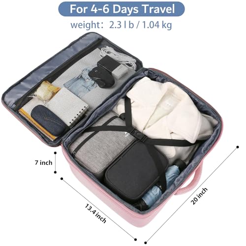 Pink Travel Backpack for Womens