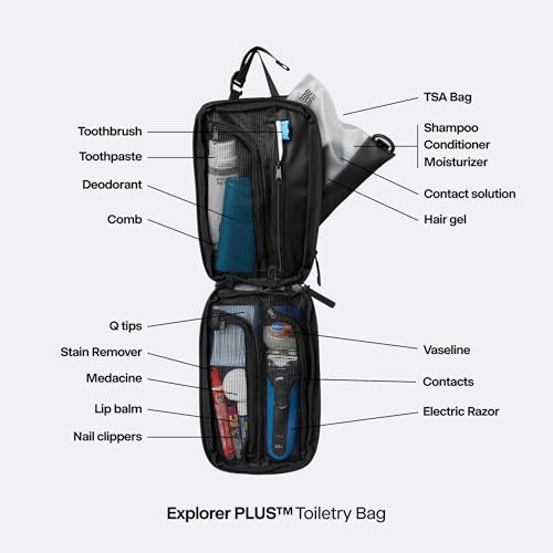 Hanging Toiletry Bag for Men and Women
