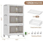 135Qt Stackable Storage Bins with Lid (3 Count)