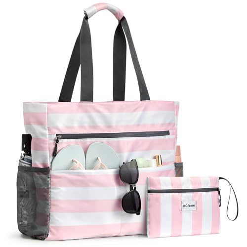 Beach Bag Waterproof Sandproof Large Capacity Foldable for Women