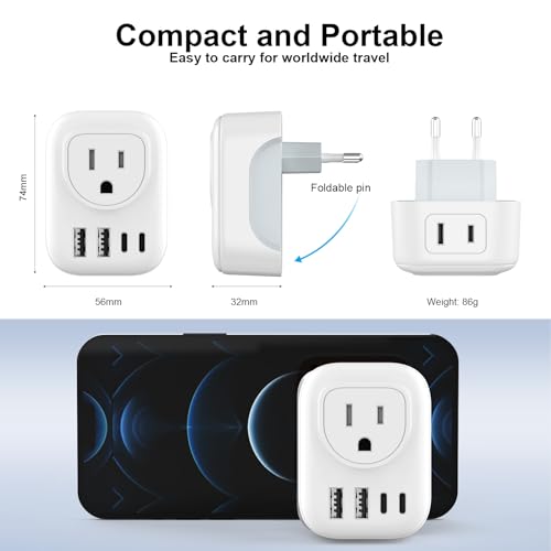 European Travel Plug Adapter