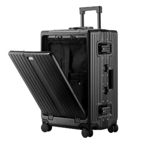 Zipperless 24 Inch Luggage With Wheels