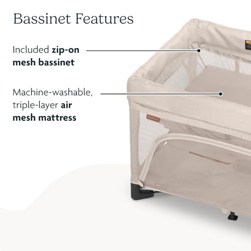 Remi 3-in-1 Portable Playard, Bassinet & Travel Crib - Charlie