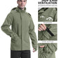 Rain Suit Waterproof Breathable Lightweight 2 (2 Count)