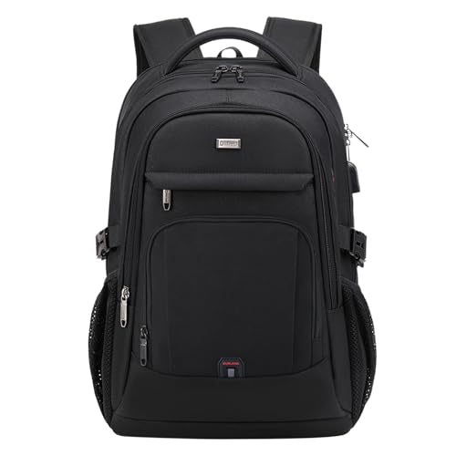 17 Inch Laptop Backpack for Travel Water Resistant College Backpack for Men Women Laptop Bag with USB Charging Port