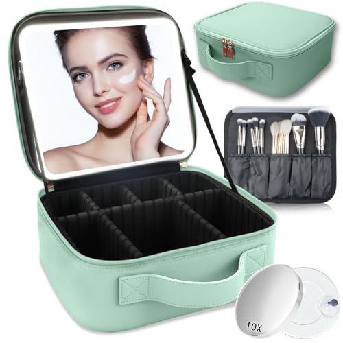 Makeup Bag with Led Mirror