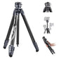 LITETRIP LT32 62" Travel Tripod Carbon Fiber with ±15° Leveling 360° Panorama Head