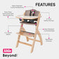 Beyond Junior Convertible Wooden High Chair with Removable Tray