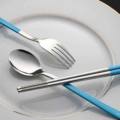Travel Utensils with Case (4 Count)