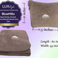 Premium Soft Travel Blanket Pillow 2 in 1 Airplane Flight Taupe