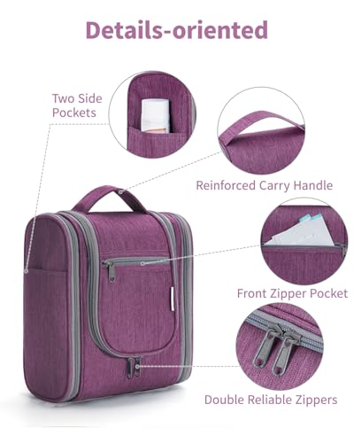 Small Hanging Toiletry Bag Women Travel Makeup Bag Organizer Toiletries Bag for Travel Size Essentials Accessories Cosmetics