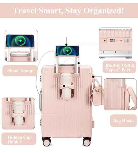 PC Hardside Carry On Luggage