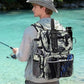 Fishing Backpack with Rod Holders