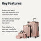 4 Piece Luggage Set (4 Count)