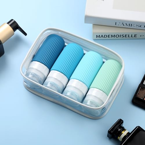 Travel Bottles for Toiletries (4 Count)