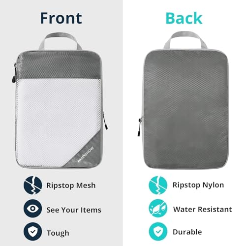 7 Set Compression Packing Cubes for Travel (7 Count)