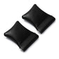 2 Pack Black PU Leather Slim Ring Pouche Squeeze Jewelry Travel Bag (2 Count)