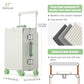 Aluminium Frame Carry on Luggage with Smooth Jelly Wheels