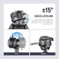 LITETRIP LT32 62" Travel Tripod Carbon Fiber with ±15° Leveling 360° Panorama Head