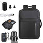 Vacuum sealed travel computer backpack