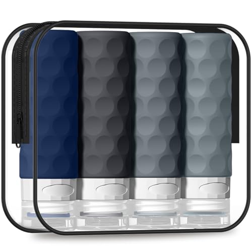 Travel Bottles for Toiletries (4 Count)