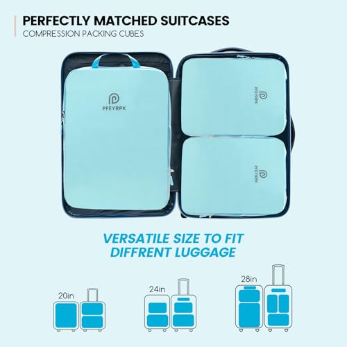 Compression Packing Cubes for Suitcases (7 Count)