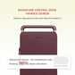 Balance 24" Wide Handle Suitcase Hardside Zipperless Luggage Red