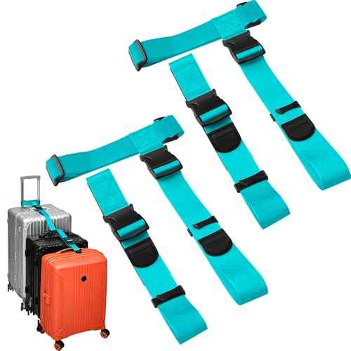 4 Pack Luggage Connector Straps