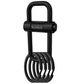 Key Chain Heavy Duty Lock Key Ring Keychain Clip Key Holder Organizer for Home Car Keys Women Men (5 Count)
