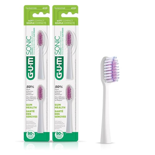 Sonic Powered Toothbrush Refills (4 Count)