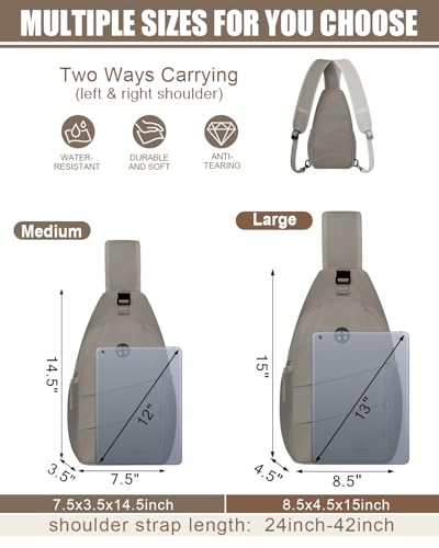 Crossbody Bags for Women Men Trendy Sling Bag Backpack Chest Bag