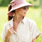 Sun Hats for Women Ponytail Wide Brim Summer Packable Cowboy Hat