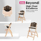Beyond Junior Convertible Wooden High Chair with Removable Tray