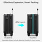 Carry On Luggage 22x14x9 Airline Approved Hardside 20 Inch Suitcase