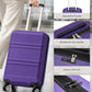 Carry On Luggage 22x14x9 Airline Approved with Spinner Wheels