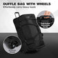 33" Large Rolling Duffle Bag with Wheels and Handle for Travel